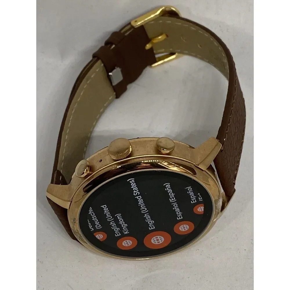 Fossil Gen 4 Authentic Digital Dial Smart Watch Custom Band FTW6018 LT287